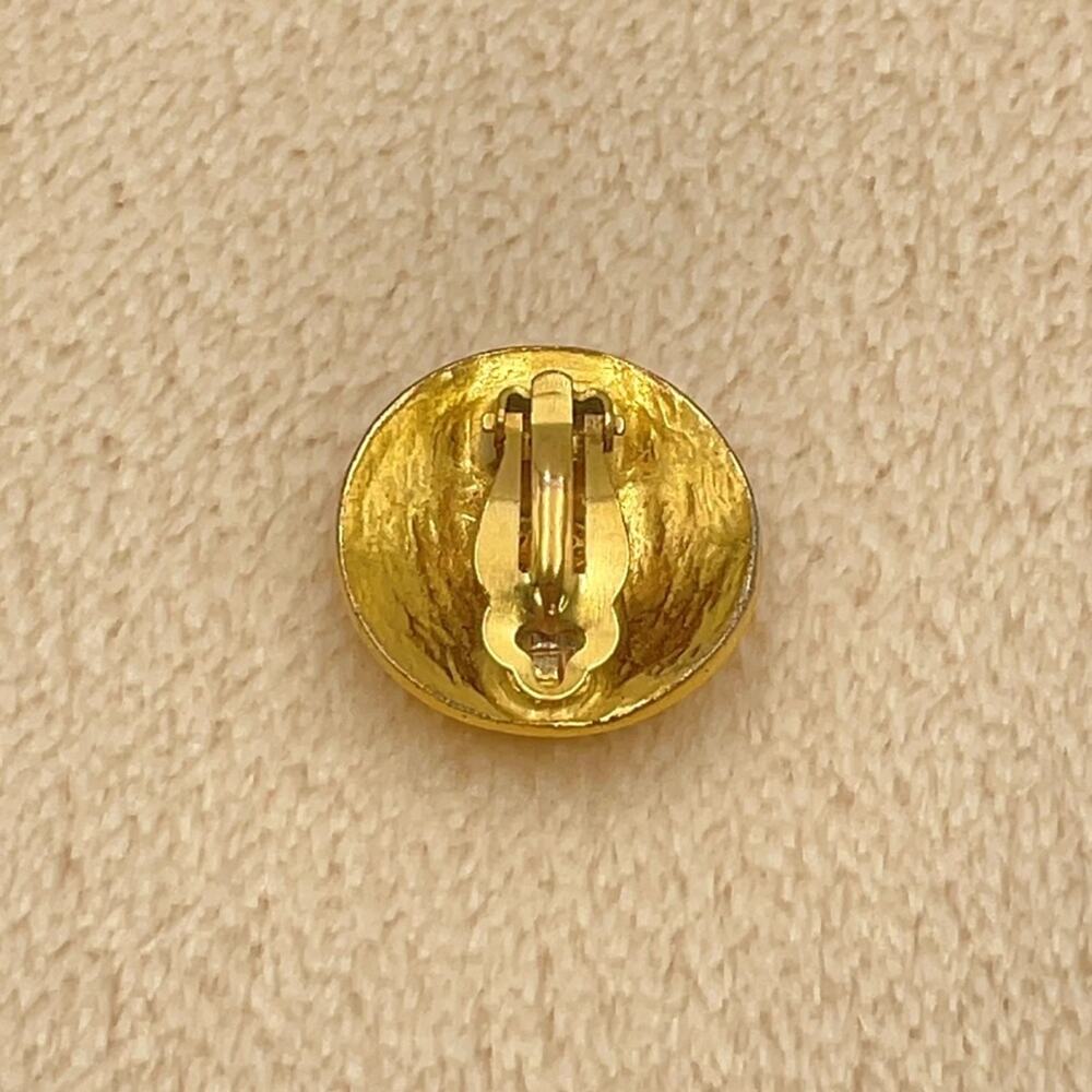 Authentic Chanel Coco Marks 96A GP earrings 22.72g W/Box - Picture 10 of 12